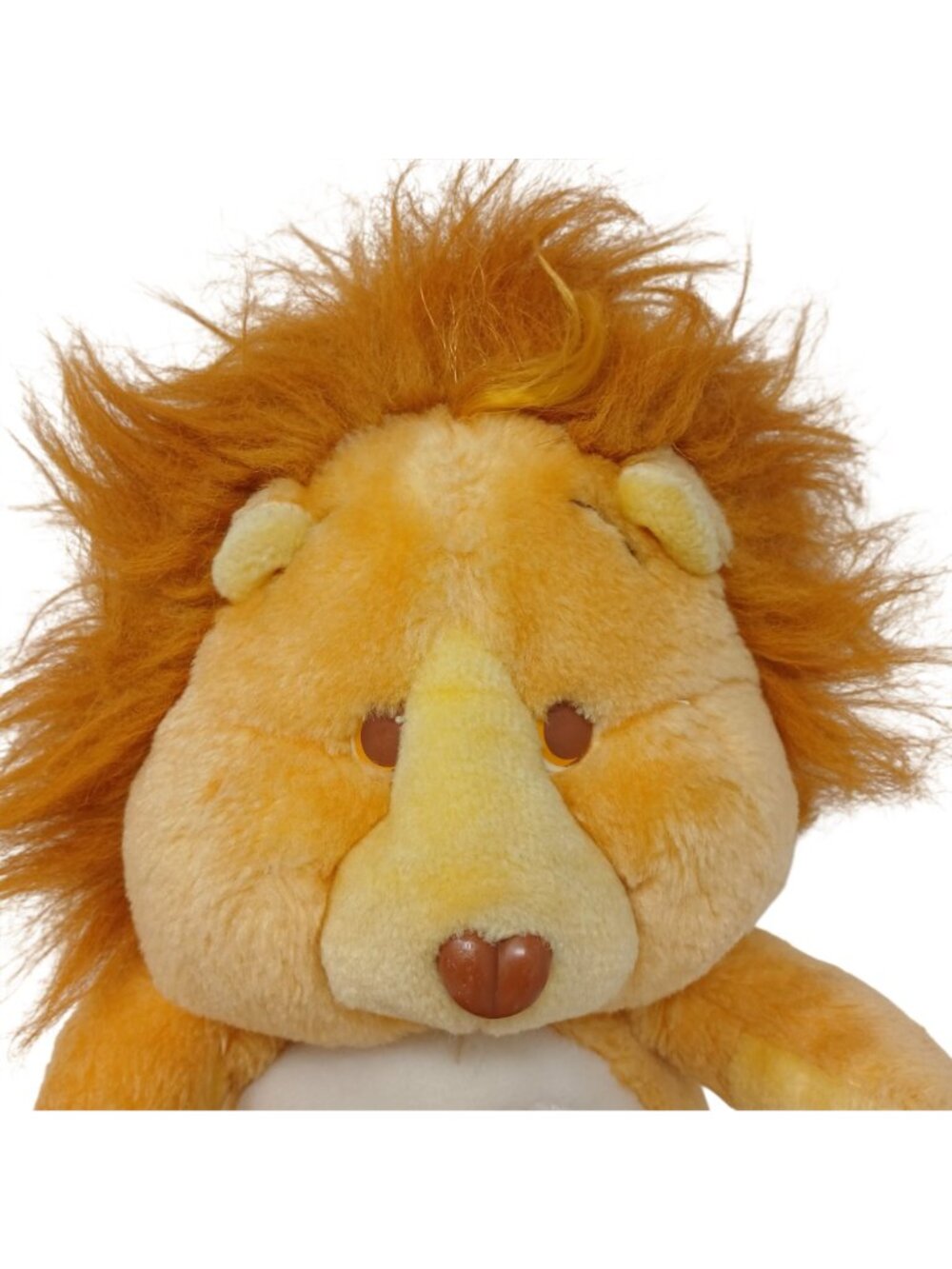 1984 VTG Care Bear Cousins Plush Brave Heart Lion King Crown Kenner #S1-C - Picture 11 of 13